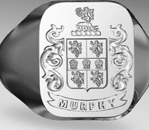 irish family crest rings